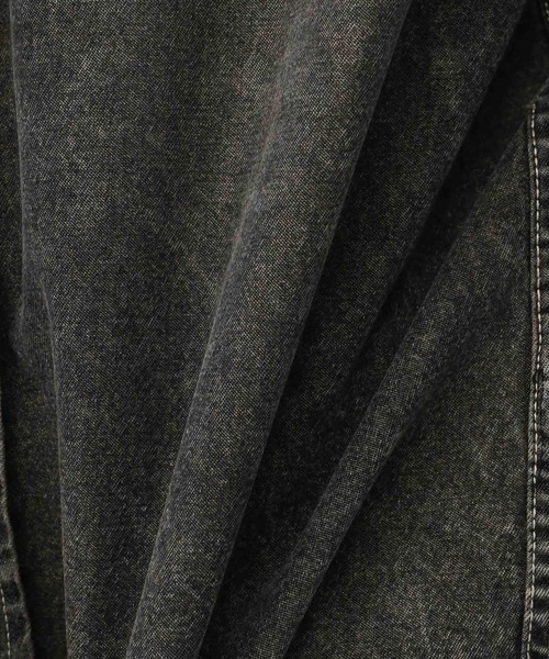 RAGEBLUE(レイジブルー)の「ヴィンテージライク/オーバーダイデニムシャツ(シャツ/ブラウス・メンズ・ブルー/グレー・LARGE/MEDIUM)」の5枚目の写真