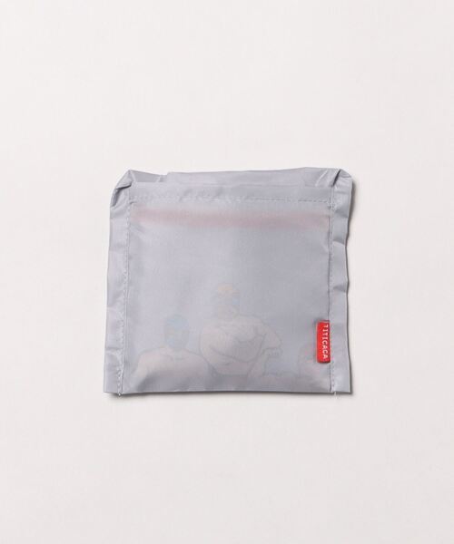 チチカカ（チチカカ）の「コンパクトプリントエコバッグ（エコバッグ/サブバッグ・レディース・ブルー/グレー・FREE）」の15枚目の写真