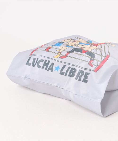 チチカカ（チチカカ）の「コンパクトプリントエコバッグ（エコバッグ/サブバッグ・レディース・ブルー/グレー・FREE）」の17枚目の写真