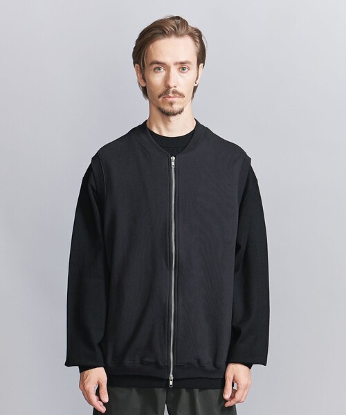 BEAUTY&YOUTH UNITED ARROWS(ビューティーアンドユースユナイテッドアローズ)の「JS スウェット ジップ ベスト(ベスト・メンズ・グレー/ネイビー・L/M/S/XL)」の19枚目の写真