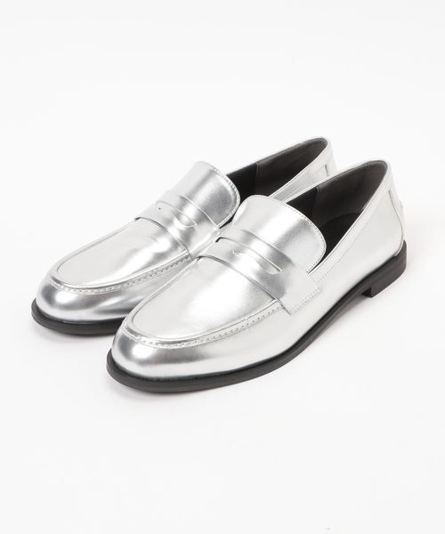 LOWRYS FARM（ローリーズファーム）の「ローファー　138980（ローファー・レディース・ブラック/シルバー・MEDIUM/LARGE）」の6枚目の写真