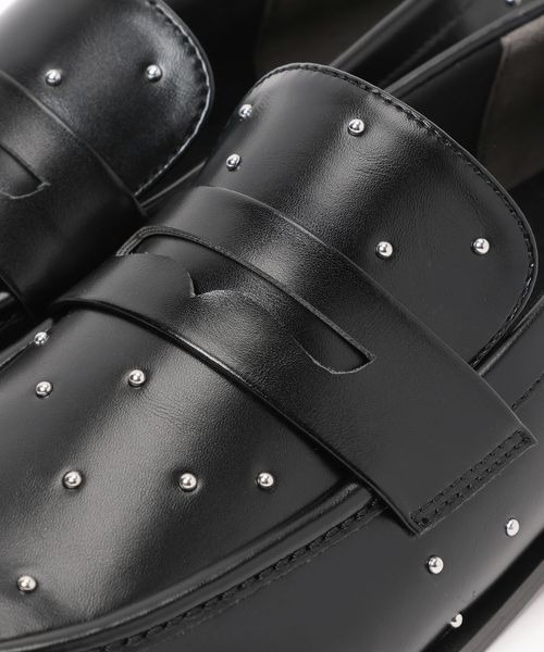 LOWRYS FARM（ローリーズファーム）の「ローファー　138980（ローファー・レディース・ブラック/シルバー・MEDIUM/LARGE）」の9枚目の写真