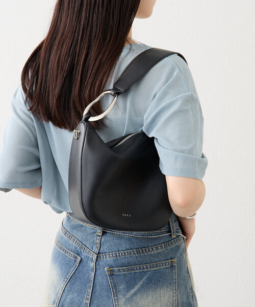 mystic（ミスティック）の「【4色展開】loti ビーンズハンドルBAG（トートバッグ・レディース・グリーン/レッド/ベージュ/ブラック・ONE SIZE）」の2枚目の写真