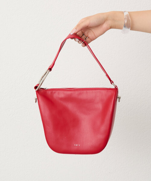 mystic（ミスティック）の「【4色展開】loti ビーンズハンドルBAG（トートバッグ・レディース・グリーン/レッド/ベージュ/ブラック・ONE SIZE）」の18枚目の写真