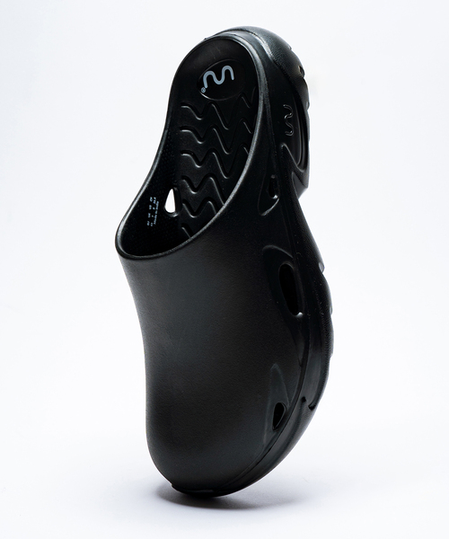 Doubleu(ダブリュー)の「Doubleu / ダブリュー ROMA MULE(サンダル・メンズ・ブラック・40/41/42/43)」の12枚目の写真