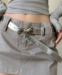 DIAVEL | 2色展開リボンバックルベルト(ベルト)