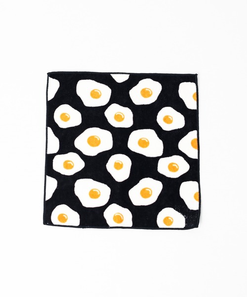 Happy Socks(ハッピーソックス)の「/Happy Socks/Design Hand Towel(ハンカチ/ハンドタオル・レディース・ブラック/ネイビー/グレー/ブラック系その他・FREE)」の3枚目の写真