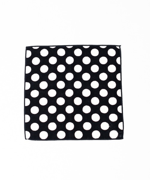 Happy Socks(ハッピーソックス)の「/Happy Socks/Design Hand Towel(ハンカチ/ハンドタオル・レディース・ブラック/ネイビー/グレー/ブラック系その他・FREE)」の2枚目の写真