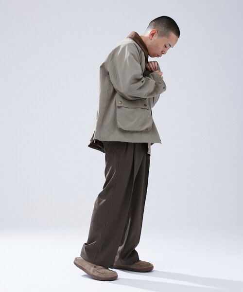 美品！完売！Barbour × 417　別注 Short BEDALE　38 セール】BARBOUR / バブアー 417別注 Short BEDALE（ナイロン