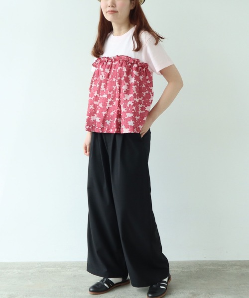 bulle de savon（ビュルデサボン）/ スノーパンツ bulle de savon（ビュルデサボン）の「40/LINEN washer スノー