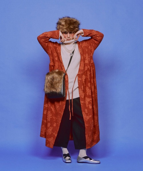 ジャガードカシュクールワンピース（ワンピース）｜manana suerte