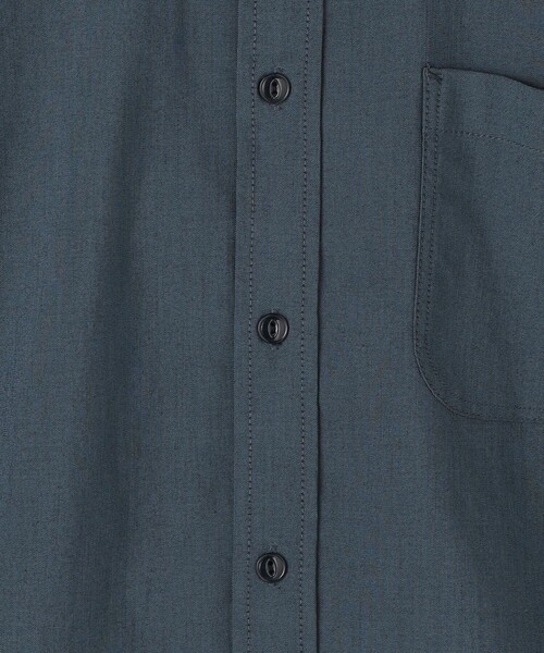 green label relaxing（グリーンレーベルリラクシング）の「FINE BASIC シャンブレー レギュラーカラー シャツ -ストレッチ-（シャツ/ブラウス・メンズ・ライトグレー/ロイヤルブルー/ネイビー・XXL/XL/S/M/L）」の20枚目の写真