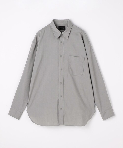 green label relaxing（グリーンレーベルリラクシング）の「FINE BASIC シャンブレー レギュラーカラー シャツ -ストレッチ-（シャツ/ブラウス・メンズ・ライトグレー/ロイヤルブルー/ネイビー・XXL/XL/S/M/L）」の21枚目の写真