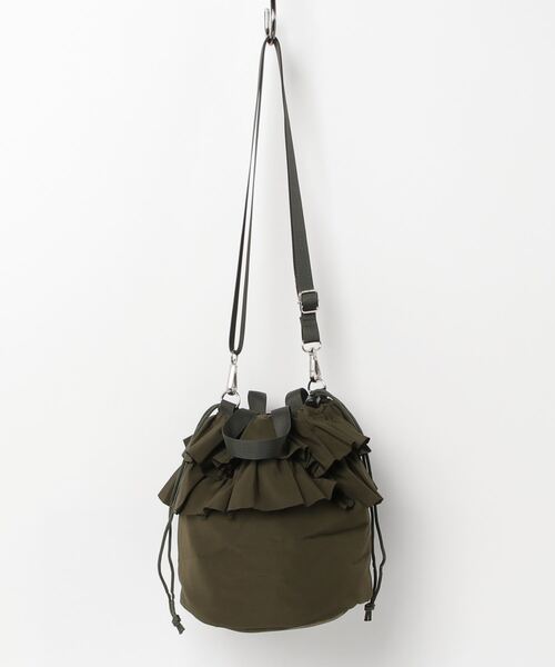 Per sist ence（パーシエンス）の「フリルドロスト2YAWショルダー（ショルダーバッグ・レディース・ブラック/アイボリー/グレイッシュベージュ/カーキ/ピンク・FREE）」の13枚目の写真