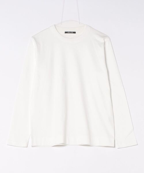 RATTLE TRAP(ラトルトラップ)の「シルケットスムースクルーネックT(Tシャツ/カットソー・メンズ・ホワイト/ボルドー/ブラック・S/M/L/LL)」の2枚目の写真