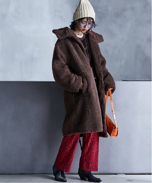 ボアモッズコート ＜大きいサイズ有＞GEVS.（モッズコート）｜GEVS