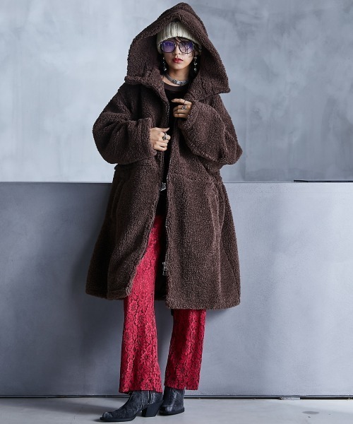 ボアモッズコート ＜大きいサイズ有＞GEVS.（モッズコート）｜GEVS