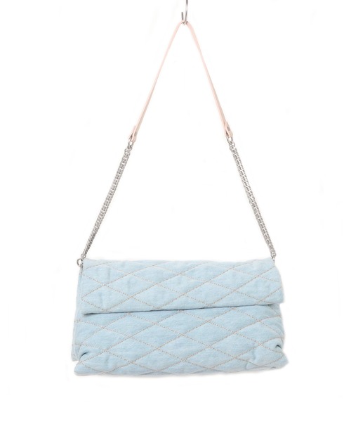 DRESSLAVE（ドレスレイブ）の「GAVA MILANO / denim quilting pochette(デニムキルティングポシェット)（クラッチバッグ・レディース・ブルー・FREE）」の7枚目の写真