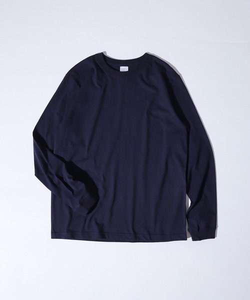 atONE（アットワン）の「5.6オンスハイグレードロングスリーブTシャツ（Tシャツ/カットソー・レディース・グリーン系その他3/バーガンディー/ブラック/アッシュ/ネイビー・L/M/XL）」の5枚目の写真
