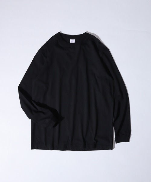 atONE（アットワン）の「5.6オンスハイグレードロングスリーブTシャツ（Tシャツ/カットソー・レディース・グリーン系その他3/バーガンディー/ブラック/アッシュ/ネイビー・L/M/XL）」の2枚目の写真