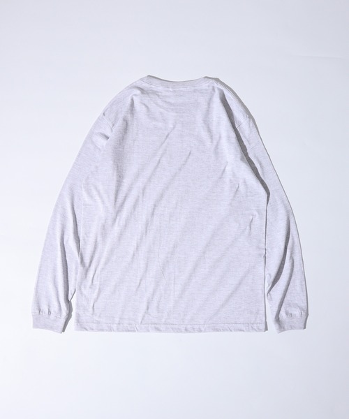 atONE（アットワン）の「5.6オンスハイグレードロングスリーブTシャツ（Tシャツ/カットソー・レディース・グリーン系その他3/バーガンディー/ブラック/アッシュ/ネイビー・L/M/XL）」の6枚目の写真
