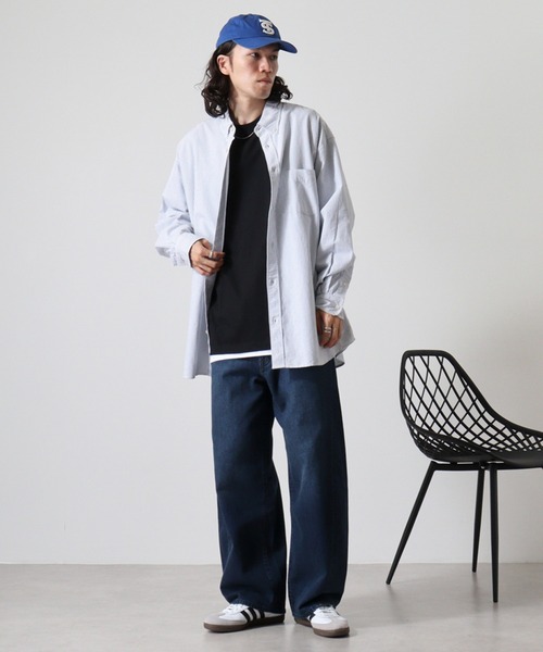 atONE（アットワン）の「5.6オンスハイグレードロングスリーブTシャツ（Tシャツ/カットソー・レディース・グリーン系その他3/バーガンディー/ブラック/アッシュ/ネイビー・L/M/XL）」の18枚目の写真