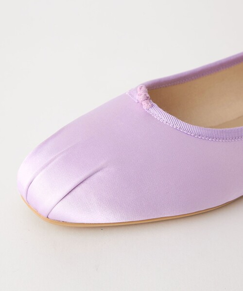 green label relaxing（グリーンレーベルリラクシング）の「タック バレエシューズ フラットシューズ（バレエシューズ・レディース・ベージュ/その他1/ブラック/ライラック・23.5cm/24cm/24.5cm/22.5cm/25cm/23cm/25.5cm）」の9枚目の写真