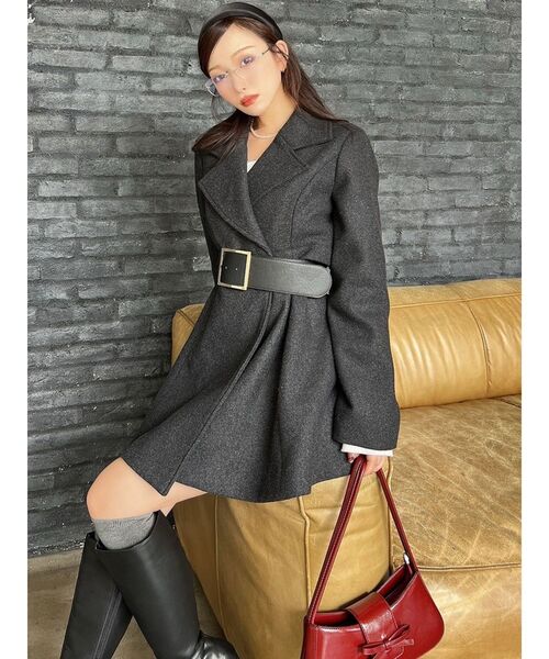 RESEXXY（リゼクシー）の「ワイドベルト（ベルト・レディース・ブラック/ベージュ・FREE）」の11枚目の写真