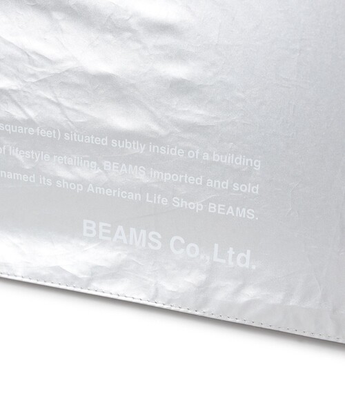 bpr BEAMS（ビーピーアール ビームス ）の「【コンパクト】UVカット 晴雨兼用 折り畳み傘 ②（折りたたみ傘・レディース・シルバー/ブラック・ONE SIZE）」の17枚目の写真