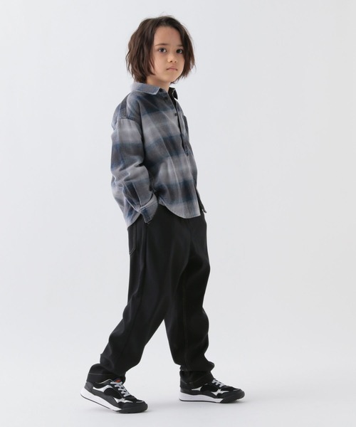 BAYFLOW(ベイフロー)の「【抜群の伸縮性!】ドリームストレッチシェフパンツ(KIDS)(その他パンツ・キッズ・グレー/ベージュ/カーキ/ブラック/チャコールグレー・110cm/140cm/130cm/120cm/150cm)」の7枚目の写真