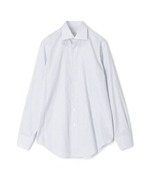 140/2コットンブロード ワイドスプレッドカラー ドレスシャツ