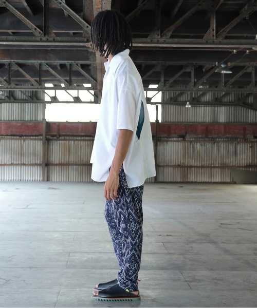 STOF(ストフ)の「Stone Yard Floc Shirt(シャツ/ブラウス・メンズ・ブラック/ホワイト・S/M)」の7枚目の写真