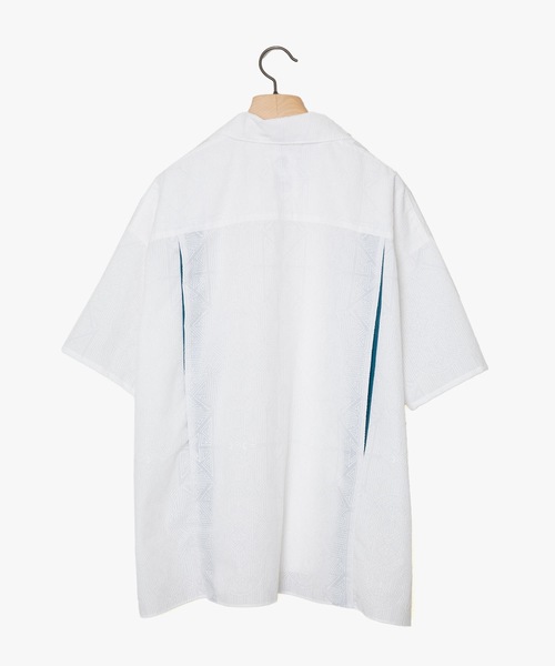STOF(ストフ)の「Stone Yard Floc Shirt(シャツ/ブラウス・メンズ・ブラック/ホワイト・S/M)」の10枚目の写真