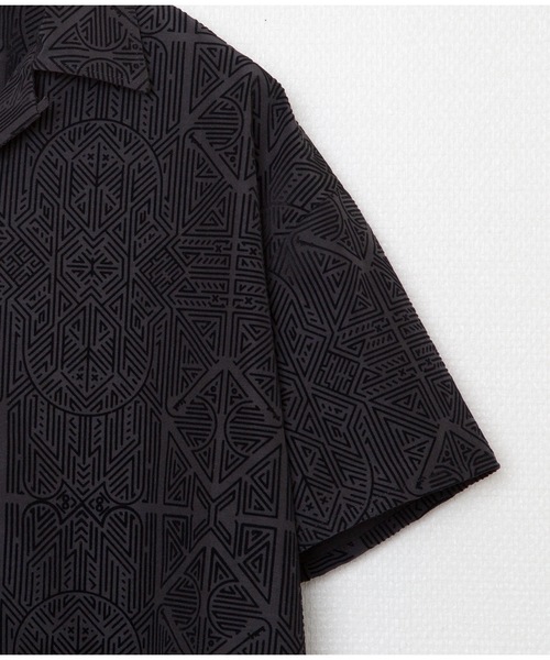 STOF(ストフ)の「Stone Yard Floc Shirt(シャツ/ブラウス・メンズ・ブラック/ホワイト・S/M)」の17枚目の写真