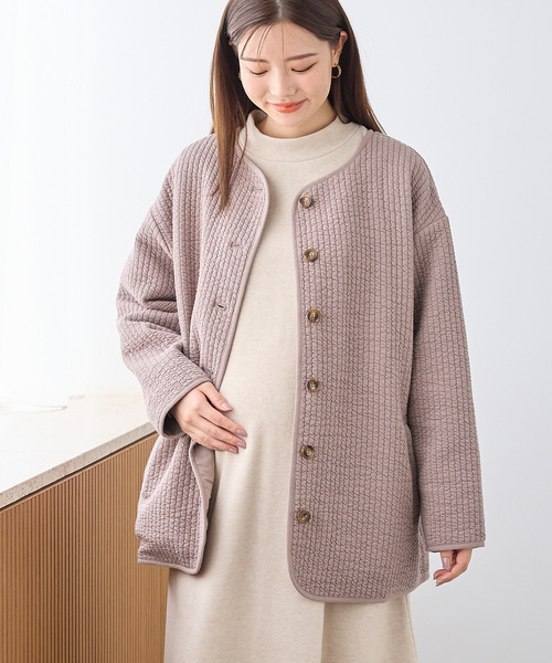 Rosemadame（ローズマダム）の「ニットキルト ママコート