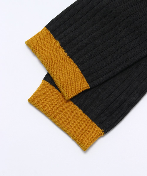 URBAN RESEARCH DOORS KIDS(アーバン リサーチ ドアーズ キッズ )の「DOORS バイカラーリブレギンス(その他小物・キッズ・グリーン/ピンク/マスタード・105/120/90)」の5枚目の写真