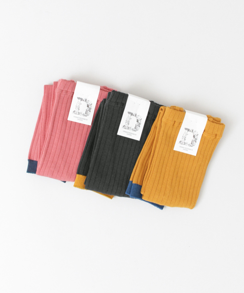 URBAN RESEARCH DOORS KIDS(アーバン リサーチ ドアーズ キッズ )の「DOORS バイカラーリブレギンス(その他小物・キッズ・グリーン/ピンク/マスタード・105/120/90)」の7枚目の写真