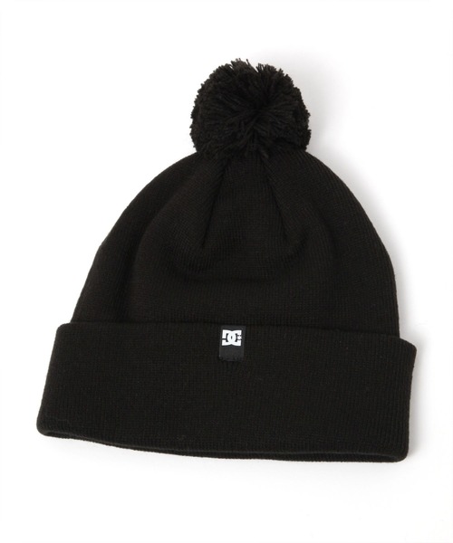 DC SHOES（ディーシーシューズ）の「【DC SHOES(ディーシー シューズ)】ダブルワッチスター（KIDS）（ニットキャップ/ビーニー・キッズ・ブラック・FREE）」の2枚目の写真