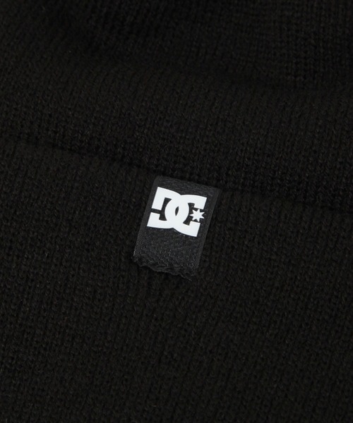 DC SHOES（ディーシーシューズ）の「【DC SHOES(ディーシー シューズ)】ダブルワッチスター（KIDS）（ニットキャップ/ビーニー・キッズ・ブラック・FREE）」の6枚目の写真