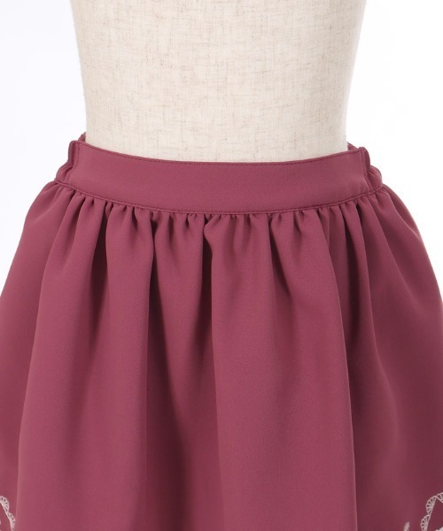axes femme（アクシーズファム）の「パネル刺繍ギャザースカート（スカート・キッズ・ネイビー/ピンク・MEDIUM/LARGE/X-LARGE）」の19枚目の写真