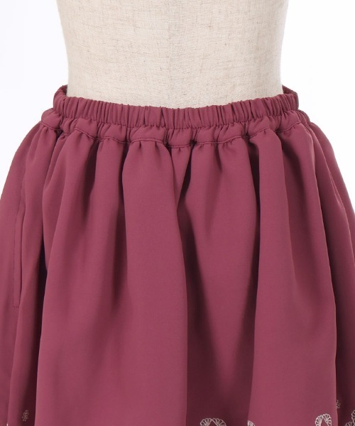 axes femme（アクシーズファム）の「パネル刺繍ギャザースカート（スカート・キッズ・ネイビー/ピンク・MEDIUM/LARGE/X-LARGE）」の20枚目の写真