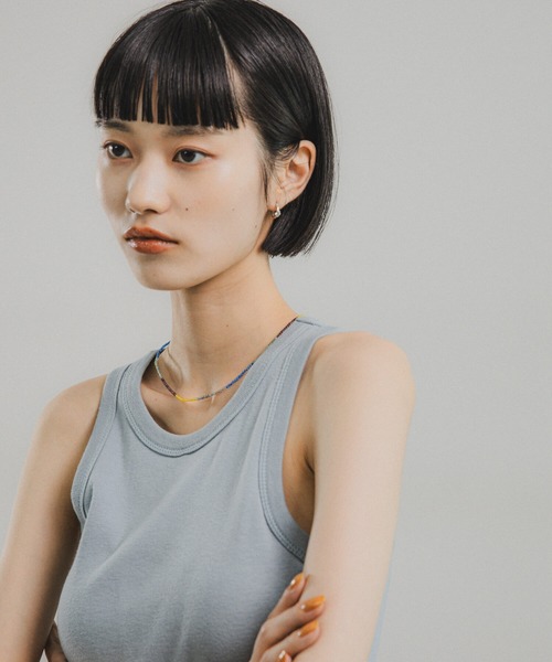 【FOOD TEXTILE】アメリカンスリーブタンクトップ 103697（タンクトップ）｜O0u（オーゼロユー）