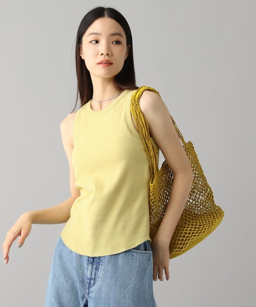 O0u(オーゼロユー)の「【FOOD TEXTILE】アメリカンスリーブタンクトップ 103697(タンクトップ・レディース・パープル/イエロー/ブルー・FREE)」の12枚目の写真