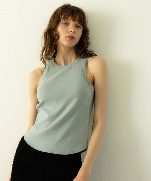 O0u(オーゼロユー)の「【FOOD TEXTILE】アメリカンスリーブタンクトップ 103697(タンクトップ・レディース・パープル/イエロー/ブルー・FREE)」の19枚目の写真