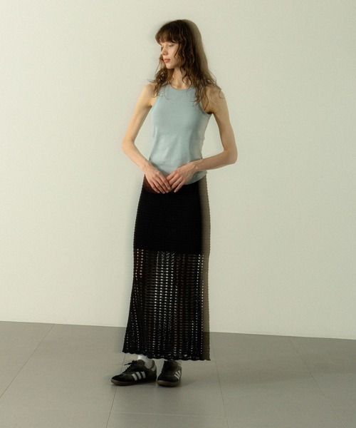 O0u(オーゼロユー)の「【FOOD TEXTILE】アメリカンスリーブタンクトップ 103697(タンクトップ・レディース・パープル/イエロー/ブルー・FREE)」の21枚目の写真