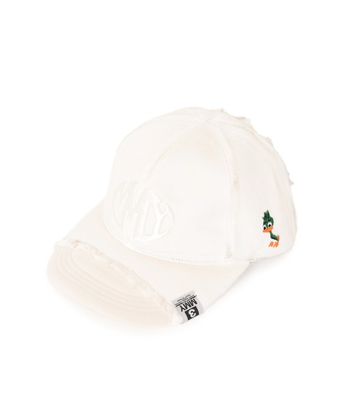 Maison MIHARA YASUHIRO（メゾンミハラヤスヒロ）の「Crushed Detail Cap（キャップ・メンズ・カーキ/ブラック/グレー・FREE）」の4枚目の写真