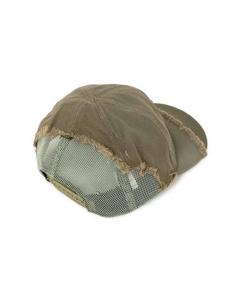 Maison MIHARA YASUHIRO（メゾンミハラヤスヒロ）の「Crushed Detail Cap（キャップ・メンズ・カーキ/ブラック/グレー・FREE）」の20枚目の写真