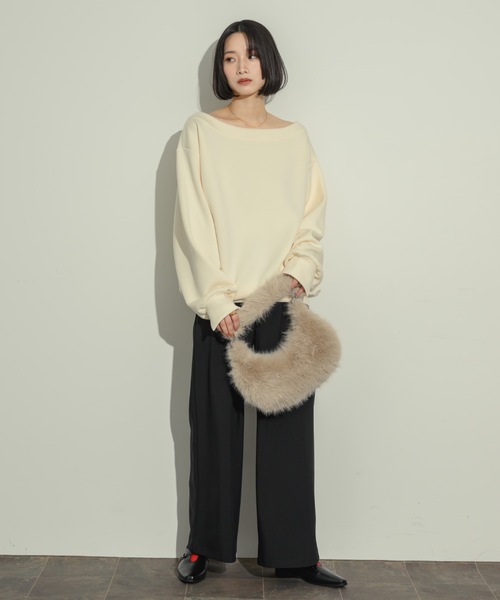 NEUNA（ヌナ）の「ワンショルカットスウェット（スウェット）」 - WEAR