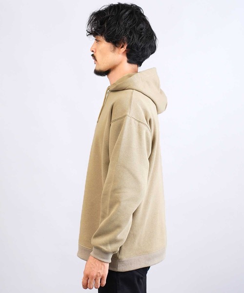 jiggys shop(ジギーズショップ)の「裏起毛ハーフジップパーカーフーディー(パーカー・メンズ・ブラック/ベージュ・X-LARGE/LARGE/MEDIUM)」の13枚目の写真