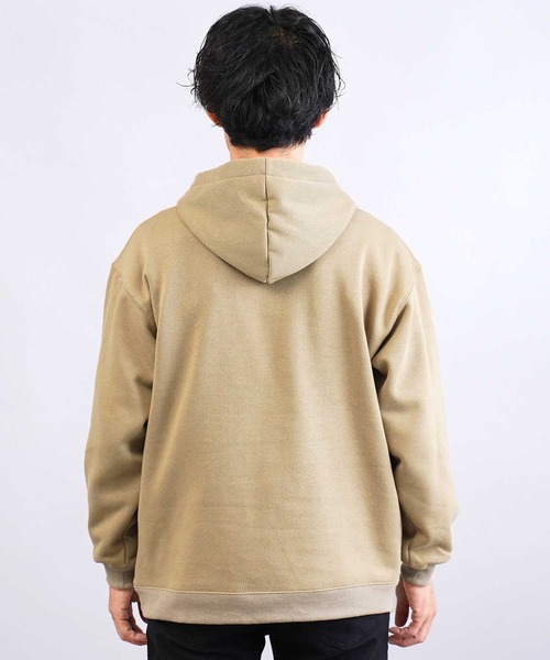 jiggys shop(ジギーズショップ)の「裏起毛ハーフジップパーカーフーディー(パーカー・メンズ・ブラック/ベージュ・X-LARGE/LARGE/MEDIUM)」の14枚目の写真